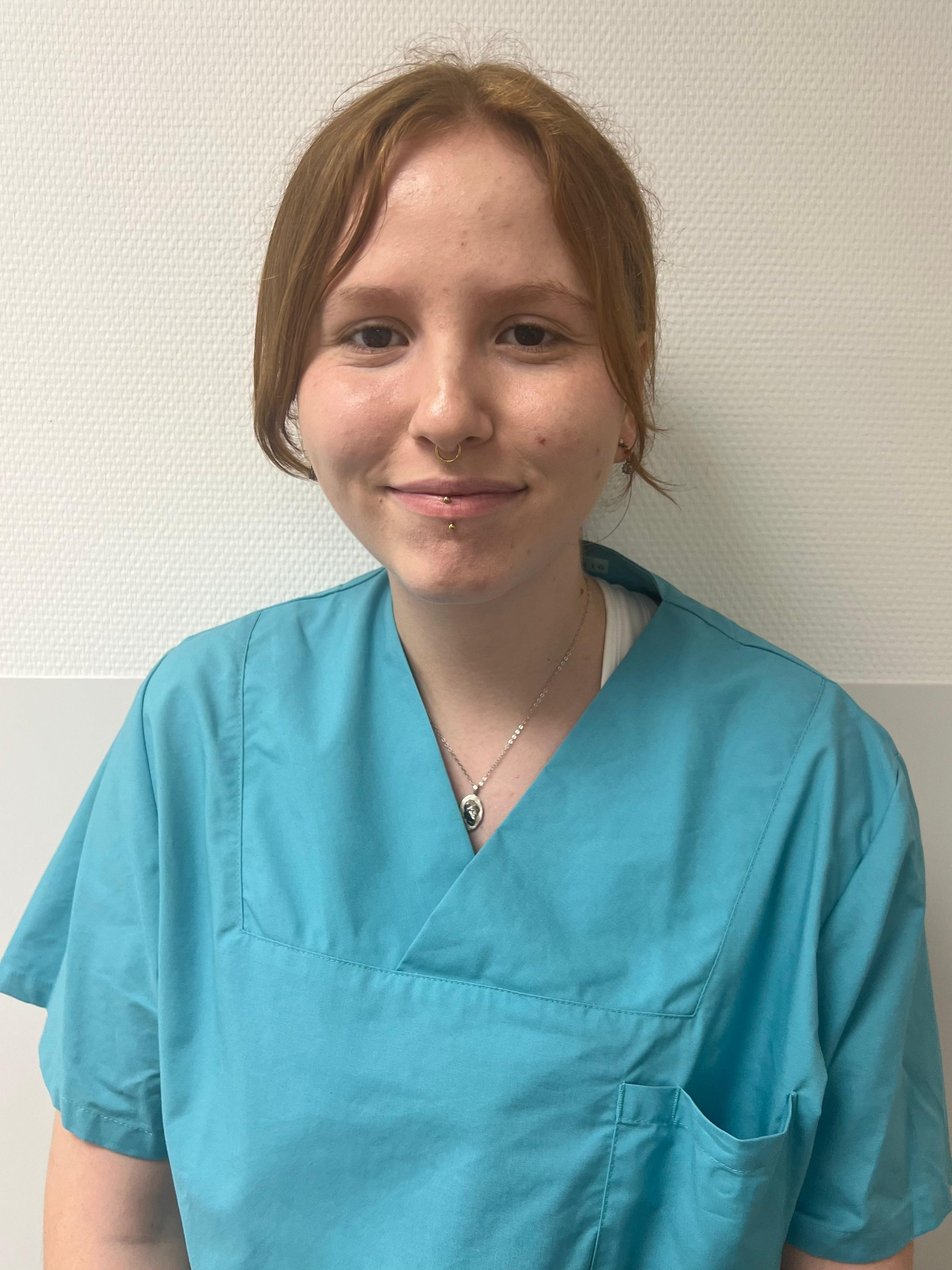 Mona Weber, Auszubildende zur Medizinischen Fachangestellten Mona Weber, Auszubildende zur Medizinischen Fachangestellten